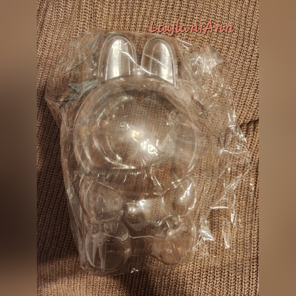 Popmart Sitting LABUBU Protective Plastic Case